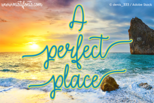 A Perfect Place: A Thoughtful Script Font for Editorial Calm