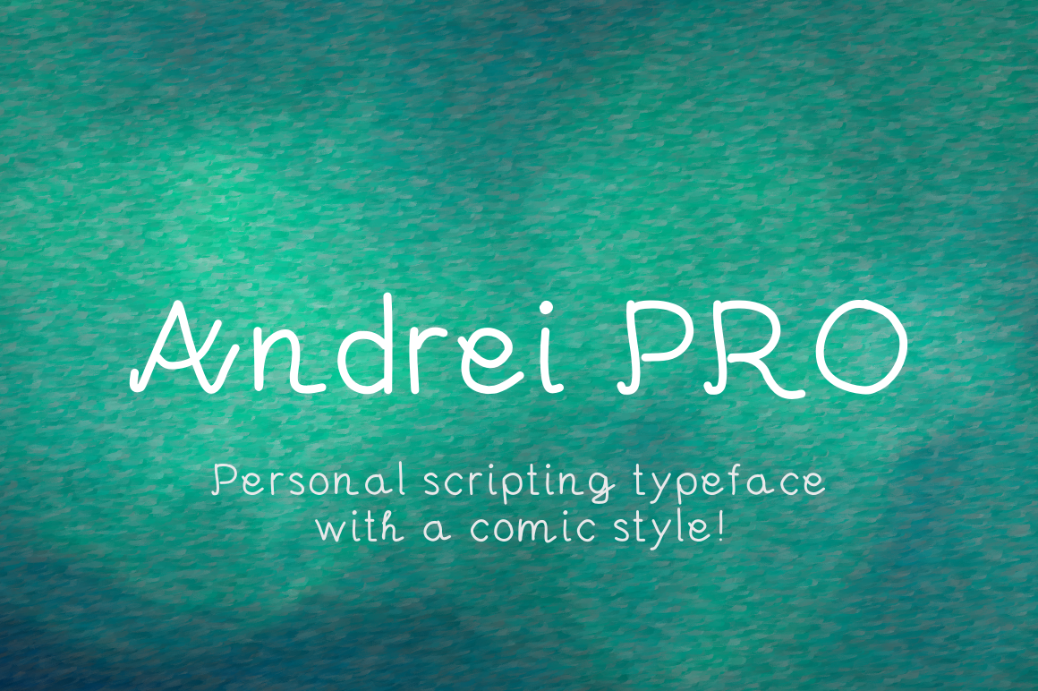 Andrei Font: Handwritten Clarity for Campaign Graphics