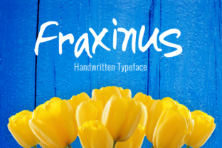 Fraxinus: A Modern Handwritten Font for Real Business Branding