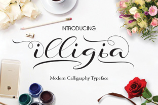 Illigia: A Handwritten Script Font That Elevates Digital Branding