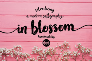 In Blossom: A Handwritten Font with Editorial Warmth