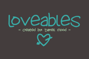 Loveables: A Hand-Drawn Script Font for Warm, Human Digital Experiences