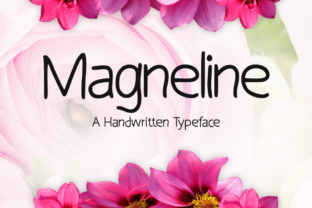 Magneline: A Clean Modern Handwritten Font for Makers