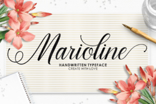 Marioline: A Script Font That Makes Your Campaign Stand Out