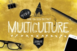 Multiculture: A Handcrafted Script Font That Feels Like Home