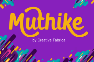 Muthike: A Bold Hand-Painted Font That Delivers Personality