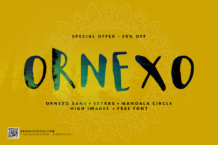 Ornexo: A Playful Handwritten Typeface for Digital Branding