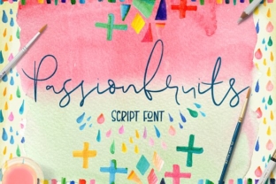 Passionfruits: A Script Font That Elevates Marketing Visuals