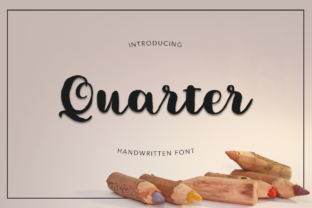 Quarter: A Handwritten Font That Makes Your Brand Feel Human
