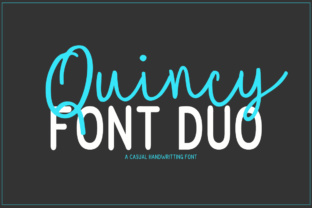 Quincy: A Handwritten Font That Feels Human, Not Haphazard