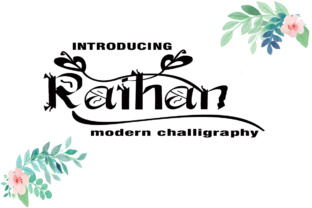 Raihan: A Hand-Drawn Script Typeface That Elevates Digital Branding