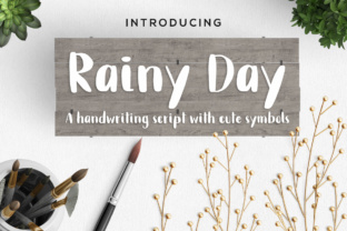 Rainy Day: A Handwritten Script Font That Feels Like a Slow, Sunny Afternoon