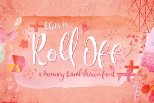 Roll off: A Handcrafted Script Font That Elevates Real Small Business Branding
