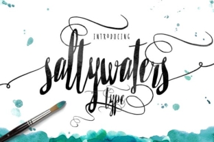 Saltywaters: A Thoughtful Script Font for Editorial Calm