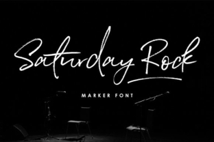 Saturday Rock: A Handcrafted Script Font That Elevates Your Brand