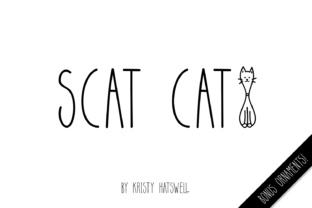 Scat Cat: A Playful, Polished Script Font for Small Business Branding