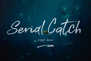 Serial Catch: A Script Amp Font That Elevates Campaign Headlines