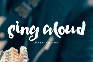 Sing Aloud: A Handcrafted Script Font That Sells