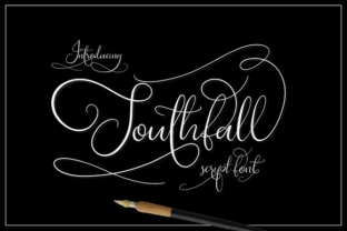 Southfall: A Handcrafted Script Font That Elevates Your Brand