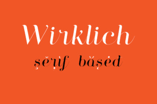 Wirklich: A Serene Script Font for Editorial Calm