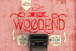 Woodend: A Handcrafted Script Font for Real Craft Projects